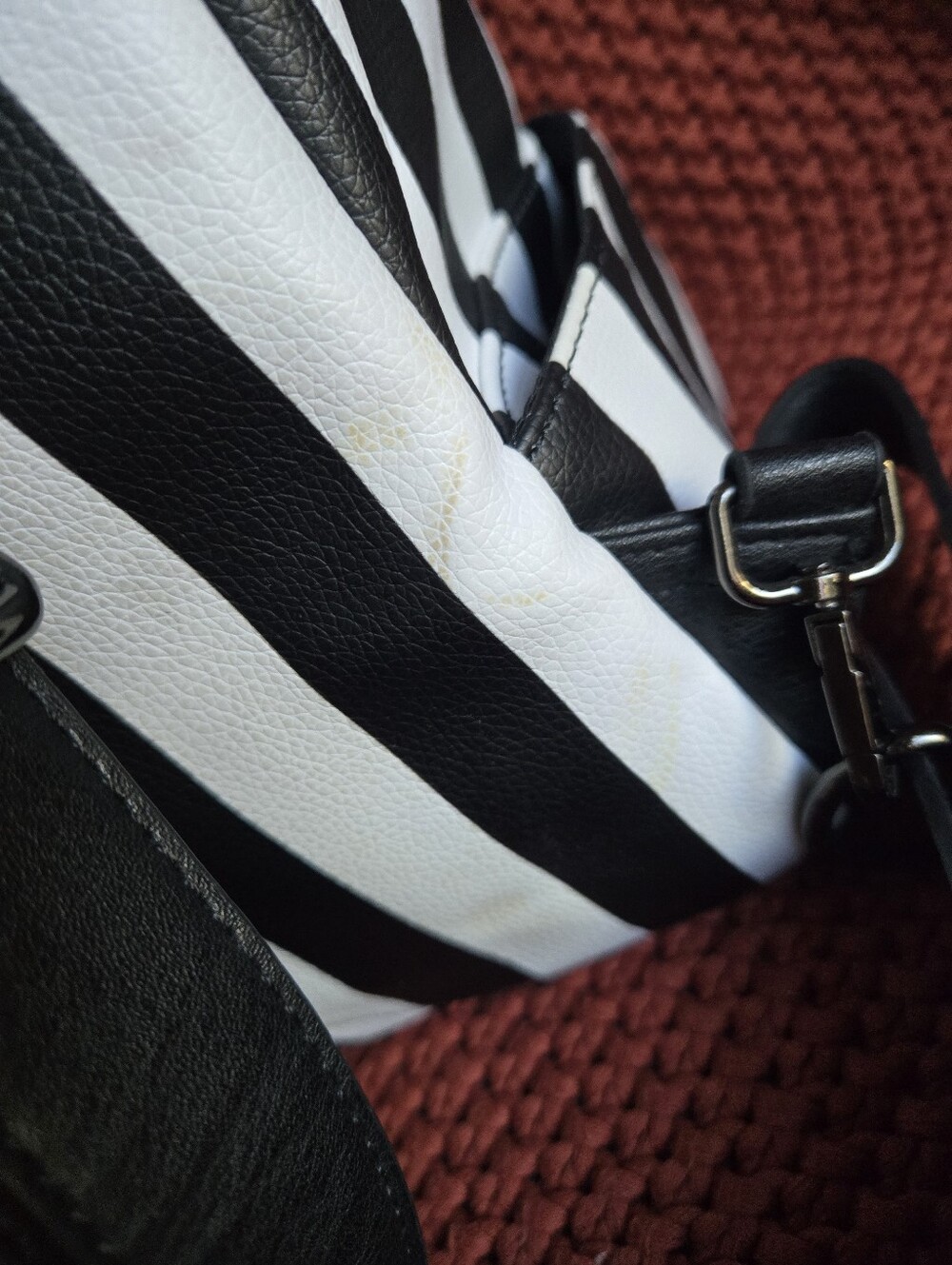 Killstar Rails Mini Stripe Backpack - Picture 5 of 5